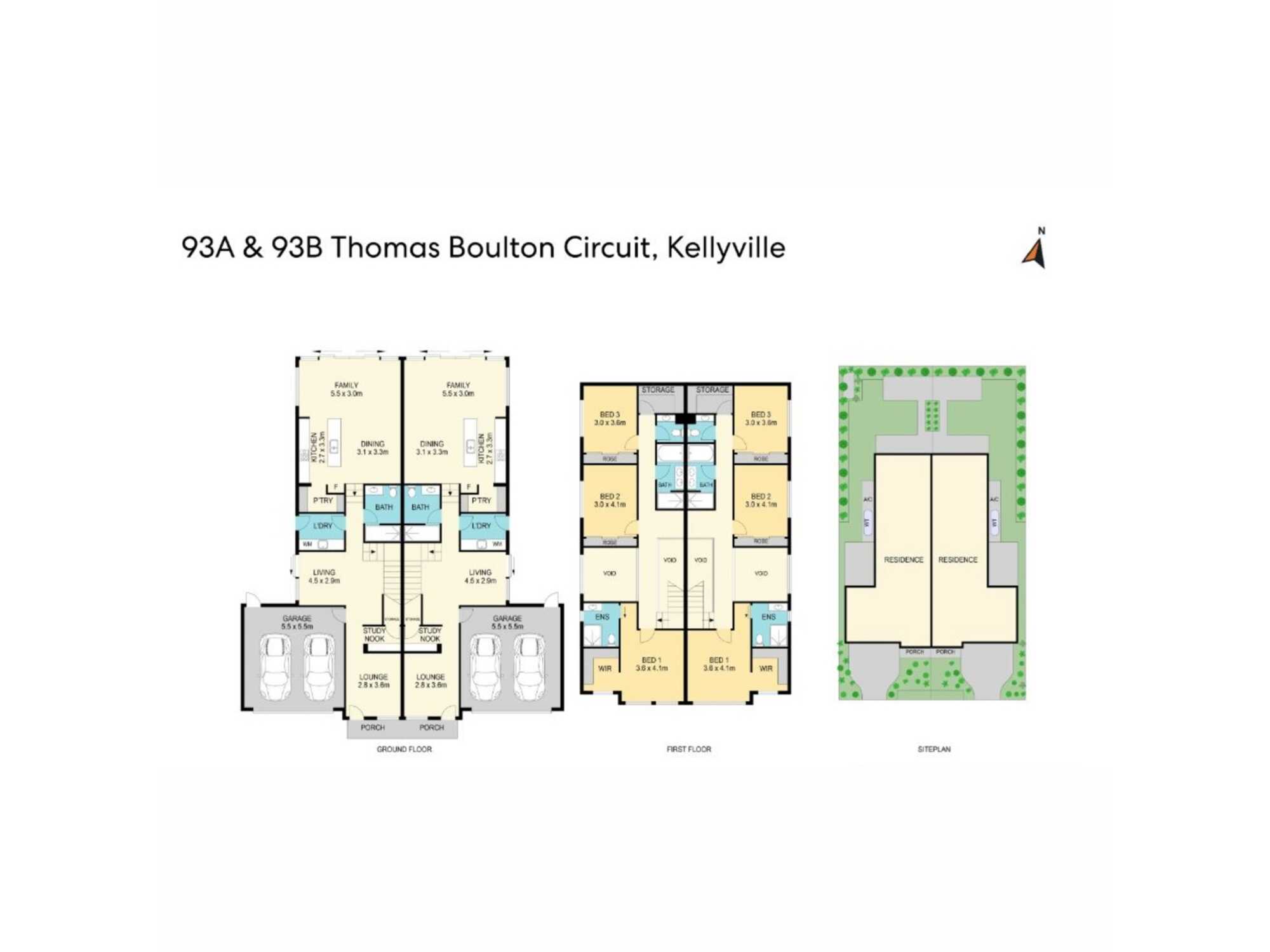 93A and 93B Thomas Boulton Circuit Kellyville