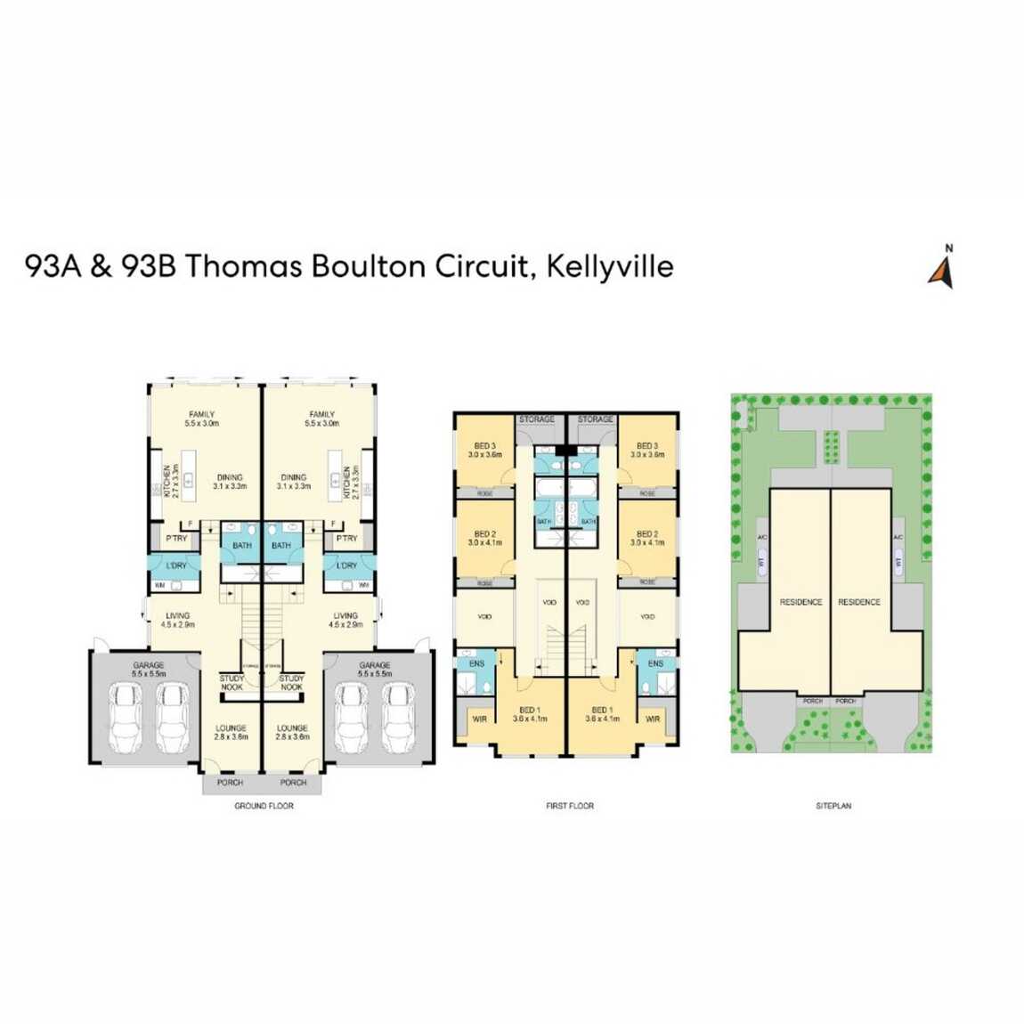 93A and 93B Thomas Boulton Circuit Kellyville
