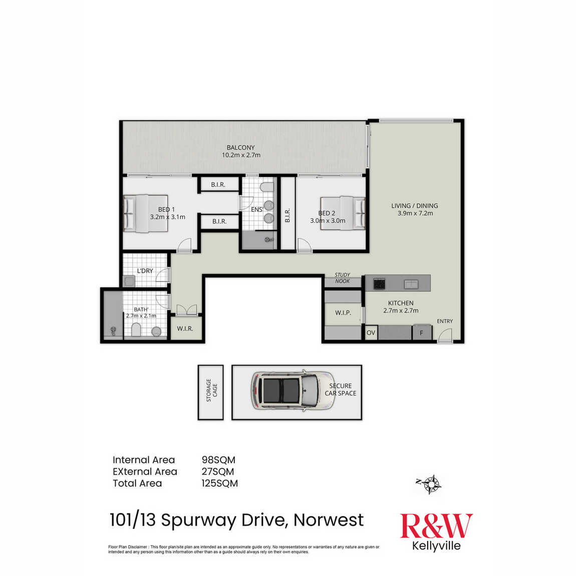 101/13 SPURWAY Drive Norwest 101/13 SPURWAY Drive Norwest